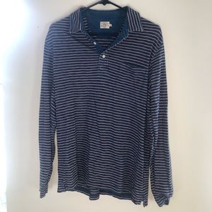 Faherty Long Sleeve Polo Shirt